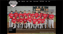 Desktop Screenshot of fremontnebaseball.org