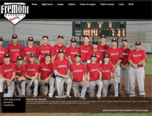 Tablet Screenshot of fremontnebaseball.org